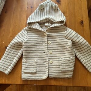 Baby Gap ears hoodie sweater baby size 18-24 months